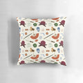 An Avatar: The Last Airbender inspired decorative pillow featuring a colorful pattern.