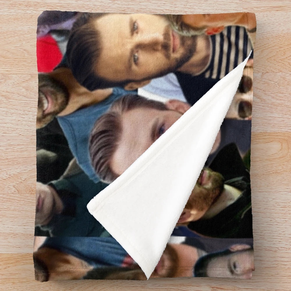 Chris Evans Avengers Inspired Plush Blanket