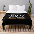 Plush blanket for pilot moms and aviation mothers featuring an airplane or aircraft design