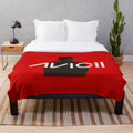 Avicii-inspired plush blanket featuring the late EDM artist's iconic imagery