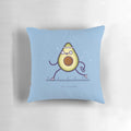 Avocardio decorative pillow, an avocado-shaped plush cushion for home