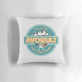 Avoriaz France skiing Alps sticker design on a t-shirt