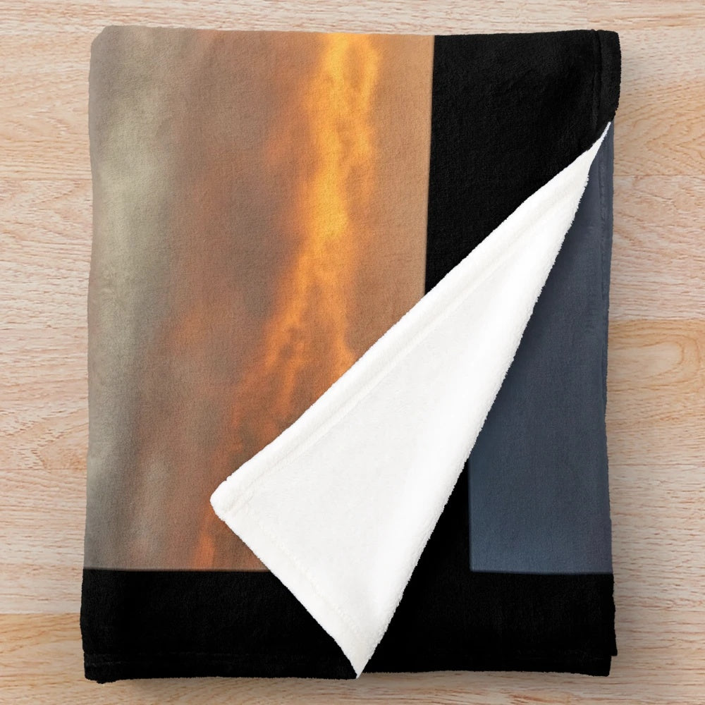 Avro Lancaster World War 2 Aircraft Inspired Plush Blanket