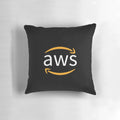 AWS Certified Developer Logo White Pillow