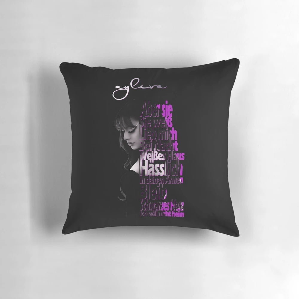 Ayliva 2024 Concert Pillow - Featuring the synth-pop artist Ayliva in Frankfurt, Germany