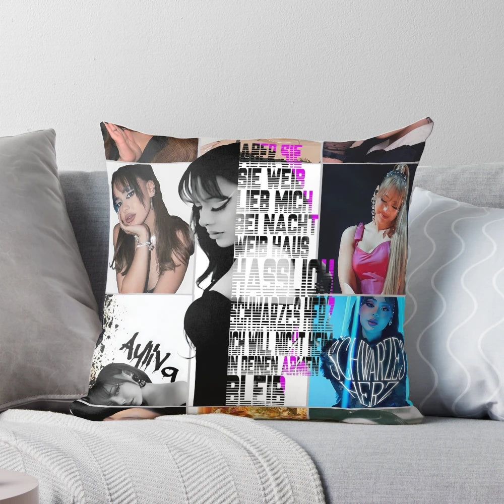 Ayliva White 2024 Pillow - Minimalist Design with Emo Melodies