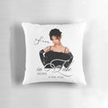 Ayliva's "In Liebe Tour 2024" Pillow - Minimalist Design with Emo-Inspired Imagery