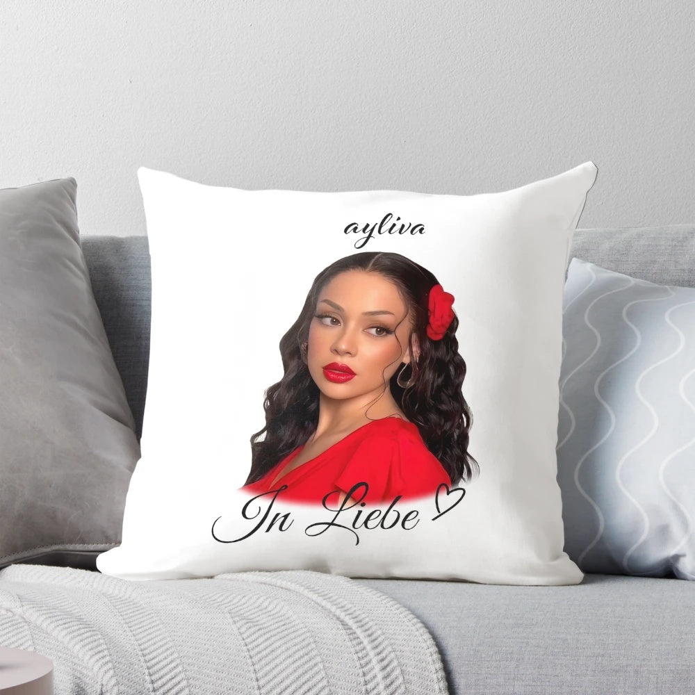 Ayliva "In Liebe" Pillow - Commemorative Merchandise for German Singer's Tour