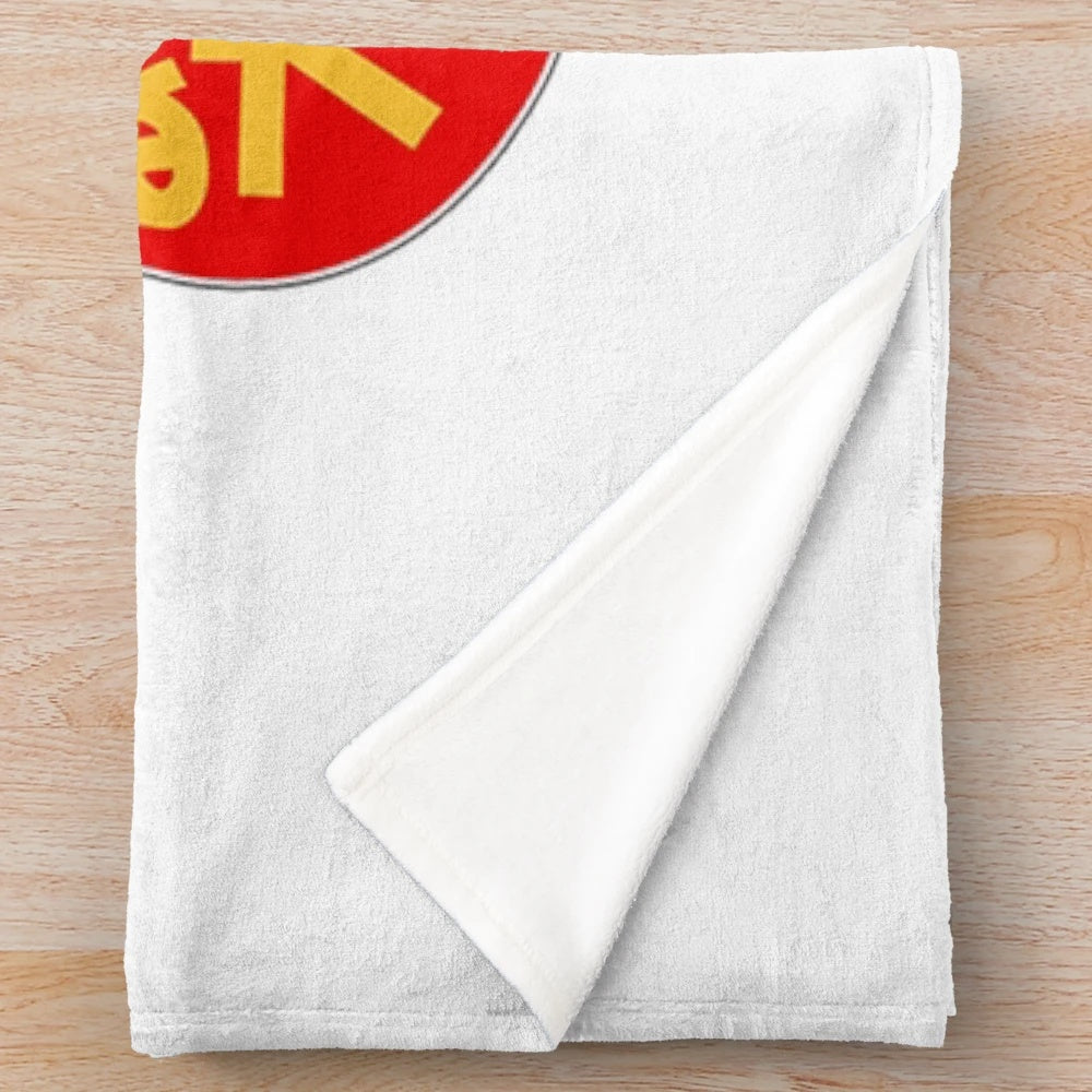 Azumanga Daioh inspired plush blanket featuring the anime's iconic logo