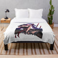 Azur Lane Taihou Plush Blanket featuring the popular anime character