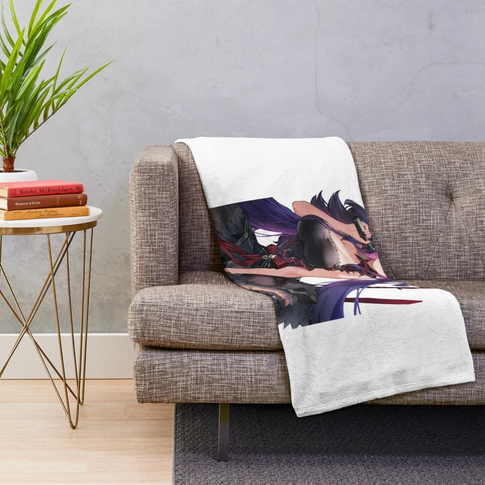 Azur Lane Taihou Plush Blanket featuring the popular anime character