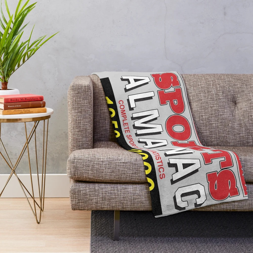 Back to the Future Biff's Sports Almanac Plush Blanket