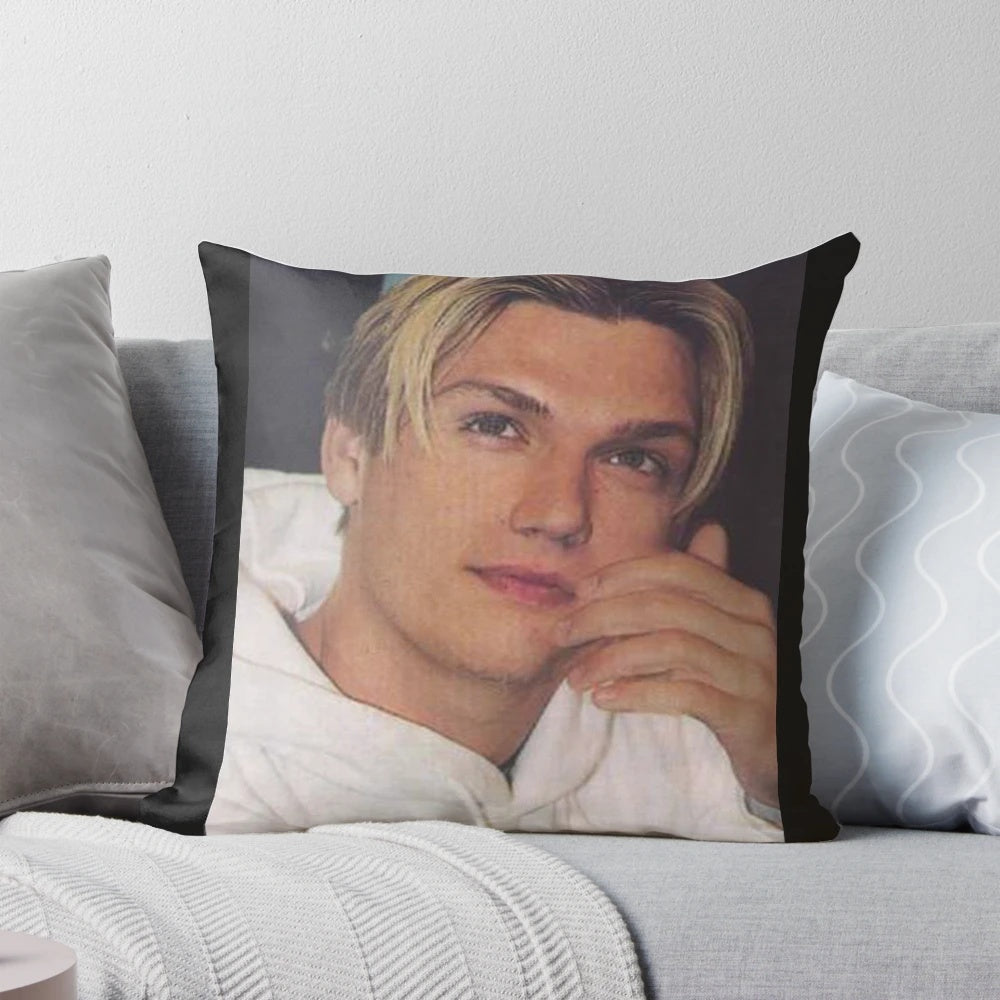 Nick Carter Backstreet Boys Pillow - Soft, Cozy, and Stylish