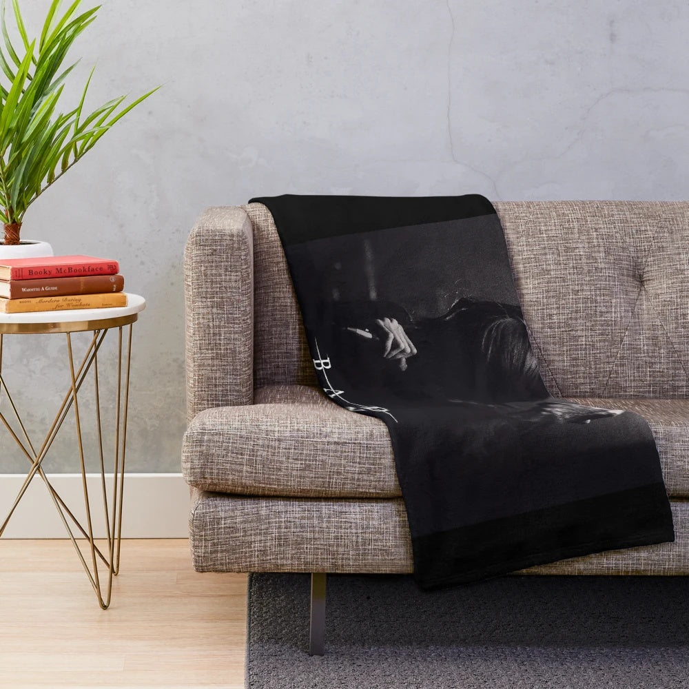 Bad Omens-Inspired Plush Blanket with Band's Iconic Imagery