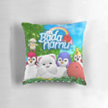 Colorful and soft Badanamu character cartoon logo pillow for kids' room decor