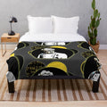 Badass Chef Plush Blanket with Skull Design
