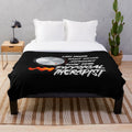 Badass Physical Therapist Graphic Plush Blanket