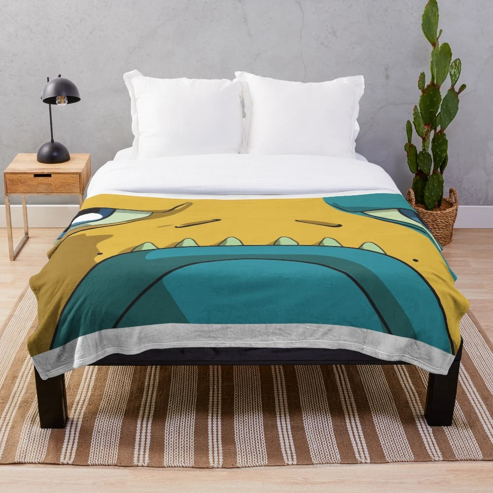 Dragon Prince Bait Grumpy Plush Blanket