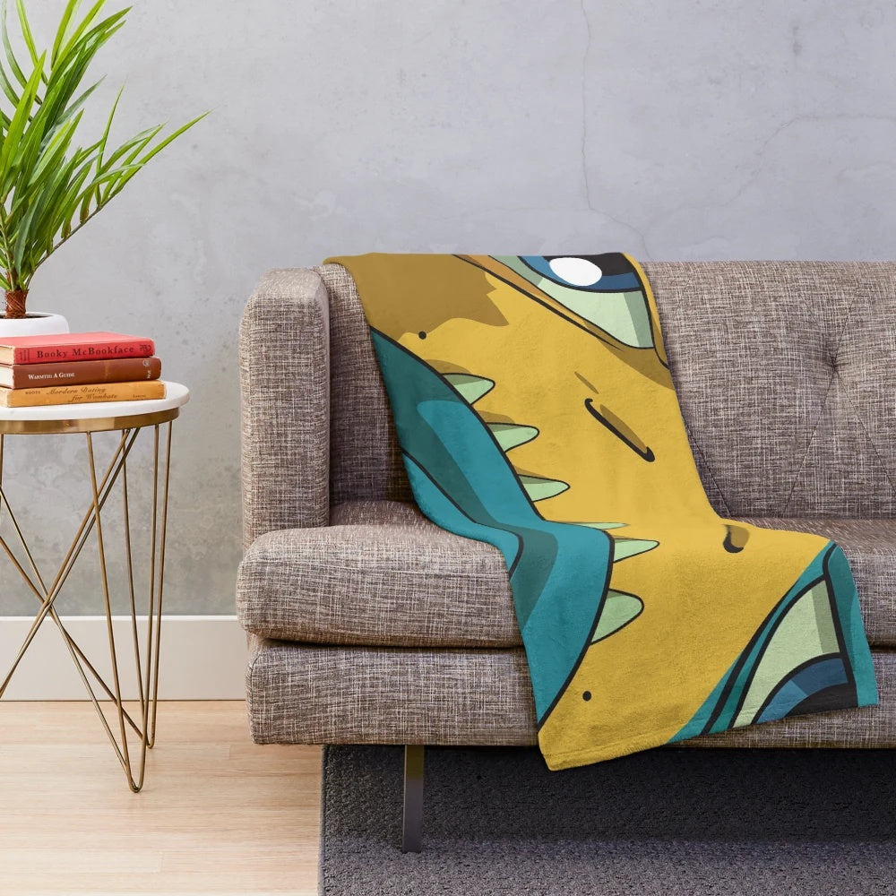 Dragon Prince Bait Grumpy Plush Blanket