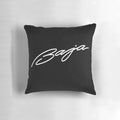 Baja Symbol Pillow featuring a stylish boat racing logo design