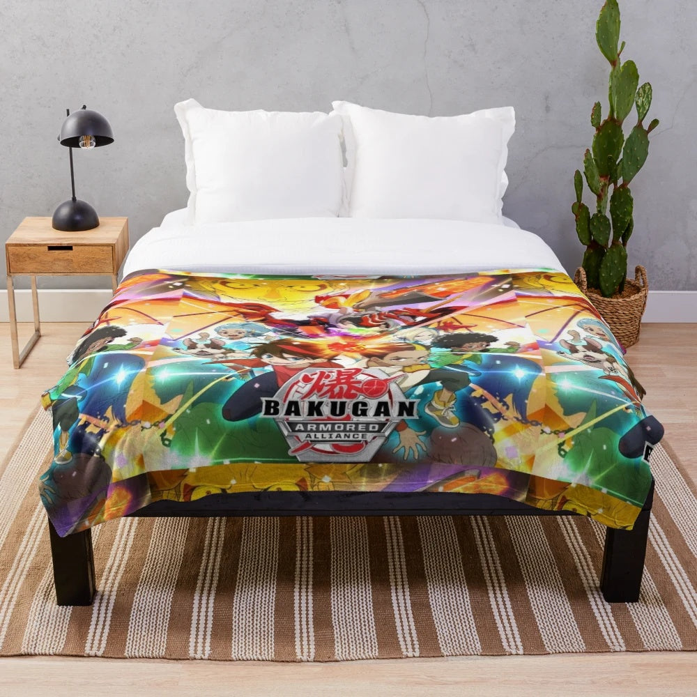 Bakugan Plush Blanket