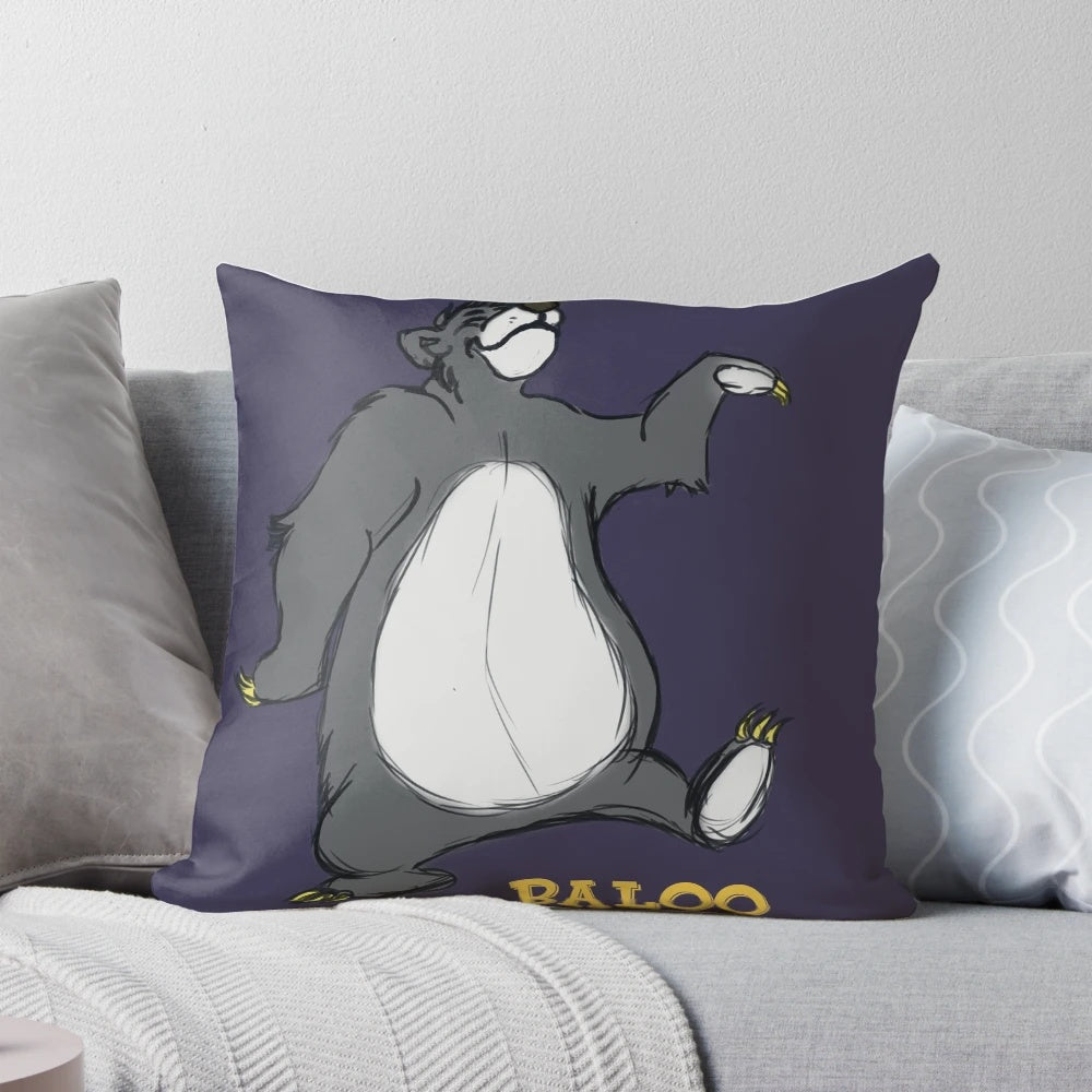 Baloo the Bear Plush Pillow from The Jungle Book