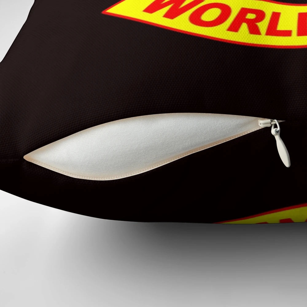 Bandidos Worldwide MC Logo Pillow, featuring the iconic Bandidos motorcycle club emblem