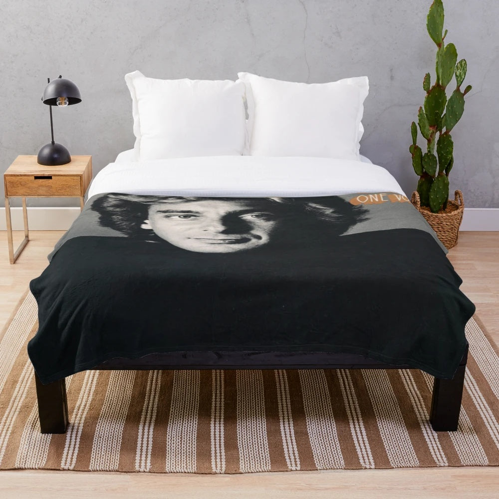 Barry Manilow Inspired Plush Blanket