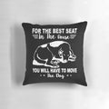 Basketball-themed decorative pillow featuring a basketball graphic design