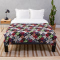 Basketball player inspired plush blanket