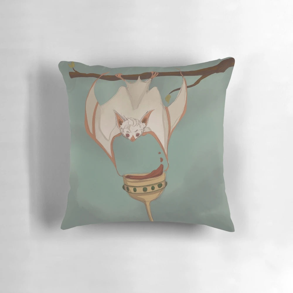 Batstarion Vampire Bat Pillow featuring Astarion from Baldur's Gate 3