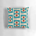 Bauhaus #51 Minimalist Pillow in Black and White