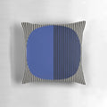 Bauhaus-inspired minimalist wall art featuring a blue circle, perfect for Bauhaus-themed home decor.