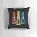A cozy and stylish throw pillow with the iconic "Beam Me Up, Scotty" quote from Star Trek