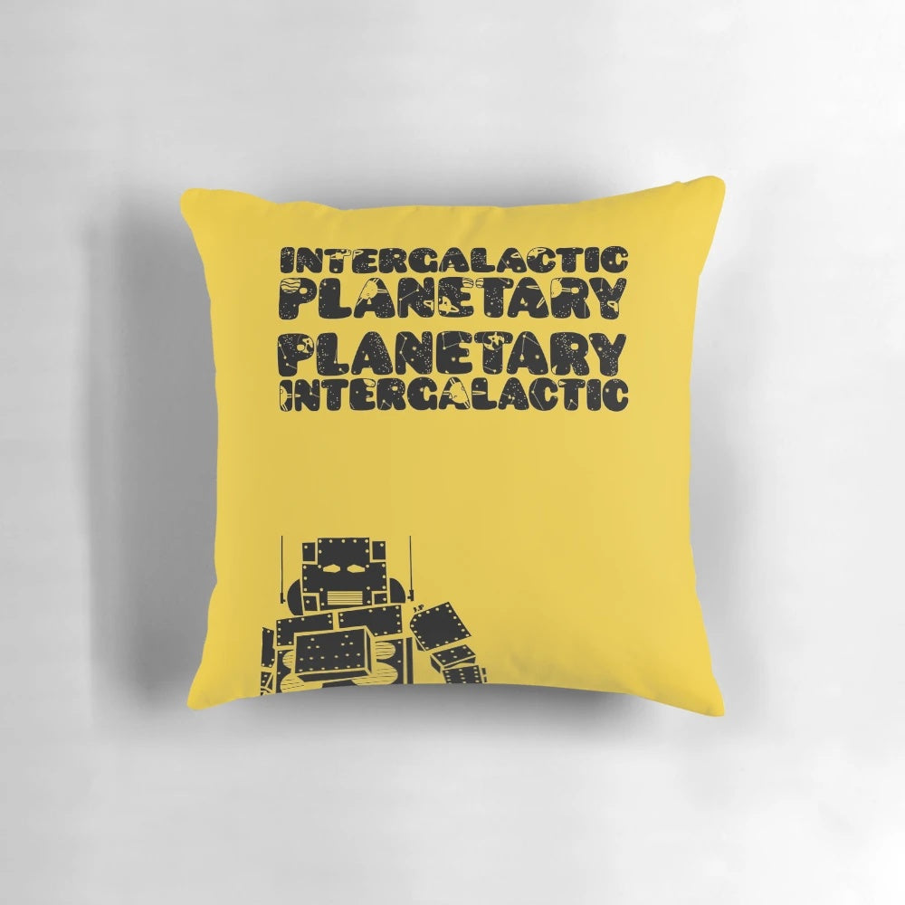 Beastie Boys Intergalactic Pillow Pod featuring iconic band imagery and futuristic robot design