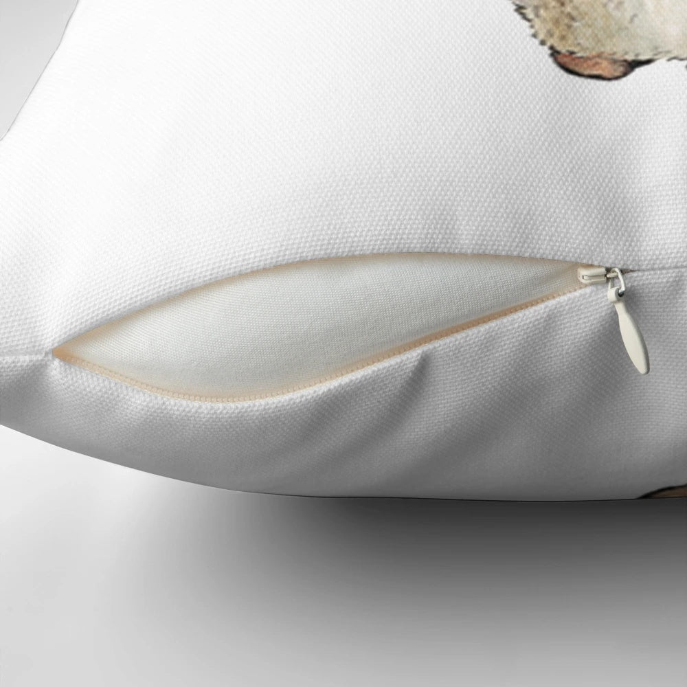 Soft, cuddly Peter Rabbit pillow for children