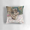 Beatrix Potter inspired pillow featuring the mice from The Tailor of Gloucester