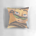A plush pillow featuring the iconic character Barry B. Benson from the movie The Bee Movie.