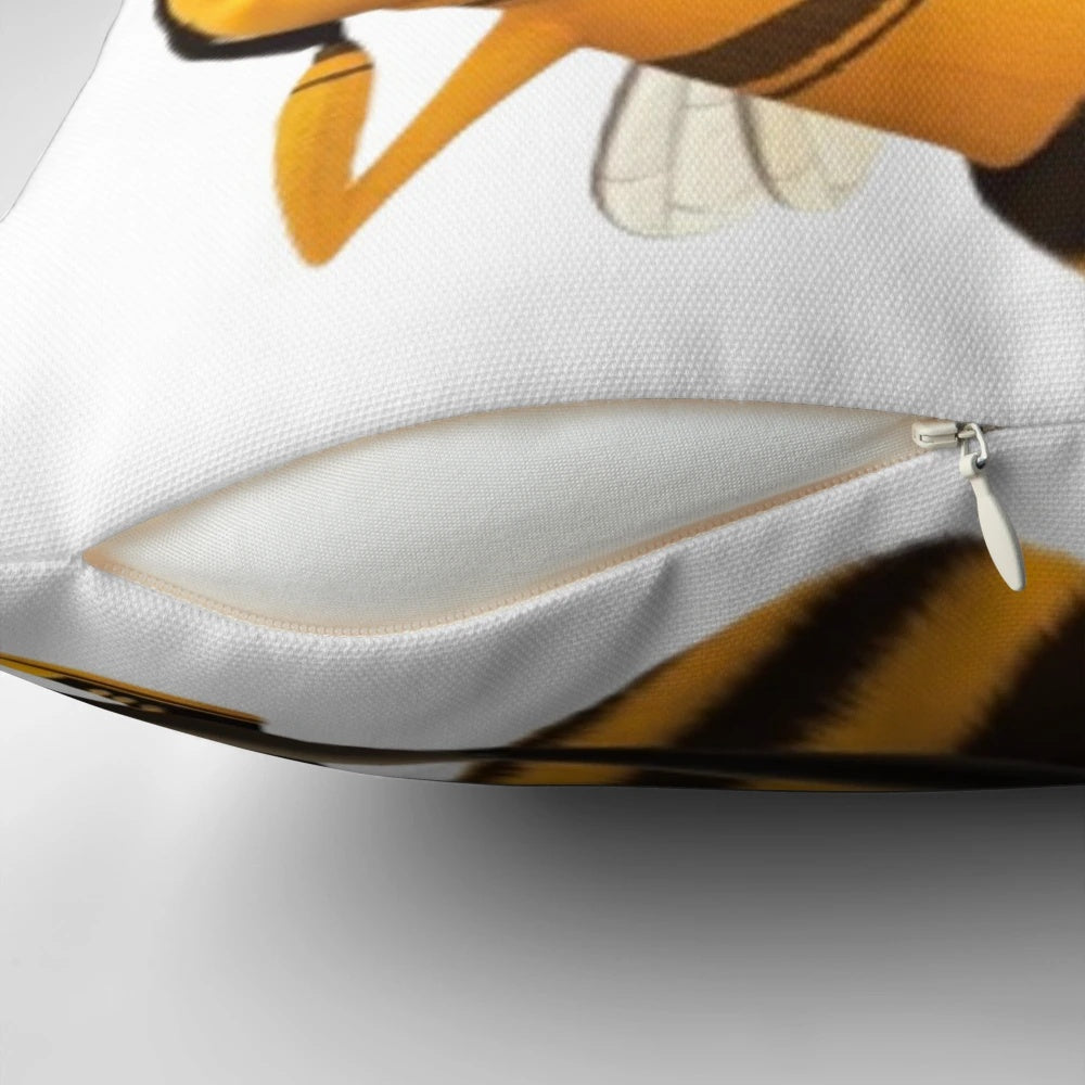 Bee Movie-inspired "Ya Like Jazz?" decorative throw pillow
