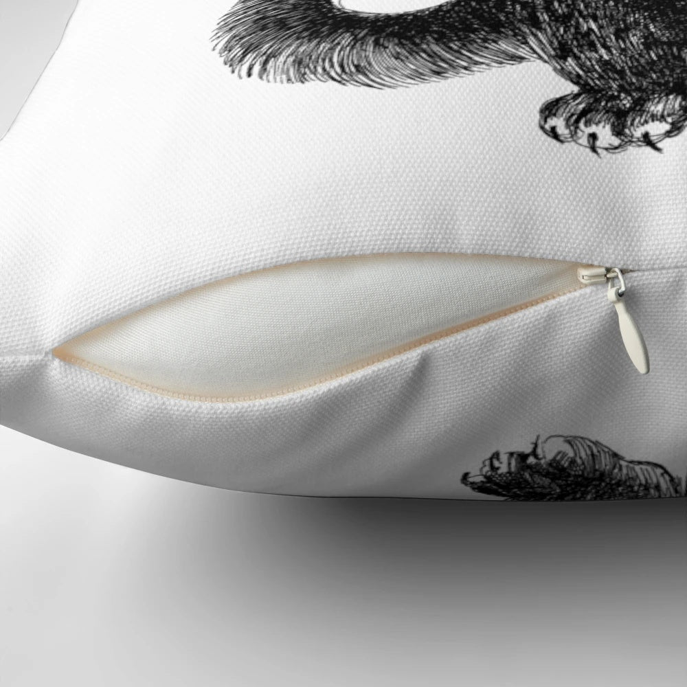 Plush Behemoth the Cat Pillow, a Demonic Feline Inspired by Mikhail Bulgakov's "The Master and Margarita