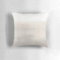 Beige minimalist abstract landscape throw pillow