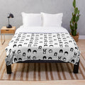 Belcher Family Themed Plush Blanket for Bob's Burgers Fans