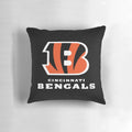 Bengals City Pillow with Joe Burrow and Cincinnati Bengals logo