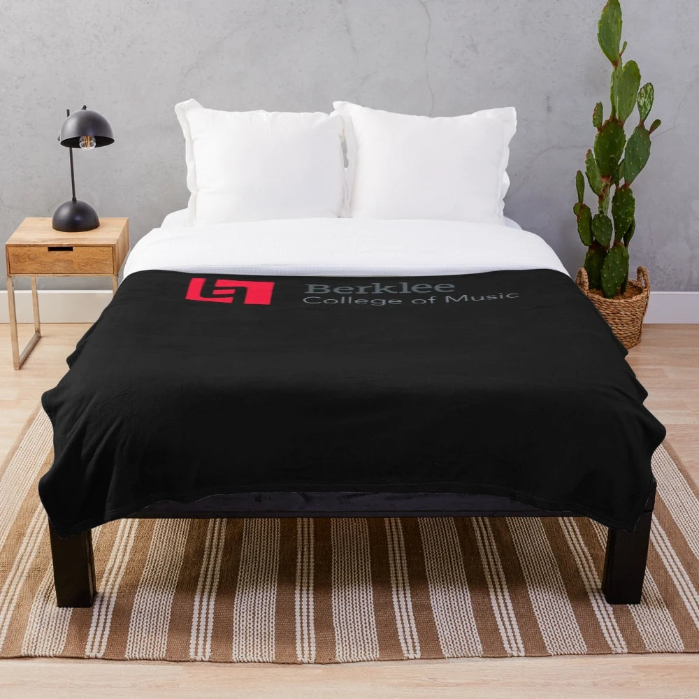 Berklee College of Music-Inspired Plush Blanket