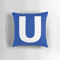 Berlin U-Bahn Subway Pillow featuring the iconic symbol of the Berlin public transportation system