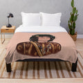 Plush blanket featuring Bernard the elf from The Santa Clause movie