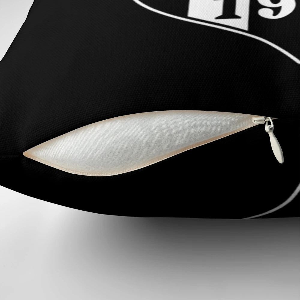 Besiktas Football Club logo printed on a high-quality pillow for sports fans and home decor enthusiasts.