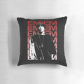 Eminem pillow with his iconic image, perfect for hip hop fans