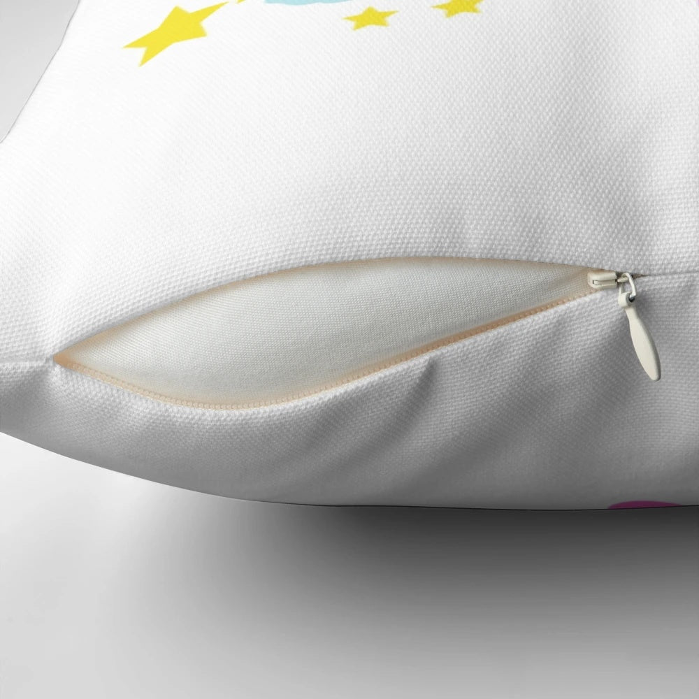 Colorful and playful pillow featuring characters from the popular YouTube channel The Kids Diana Show
