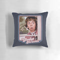 A plush pillow featuring the nosy neighbor Mrs. Gladys Kravitz from the classic TV show Bewitched.